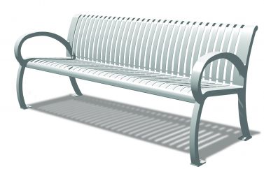 Wilmington Bench with Back