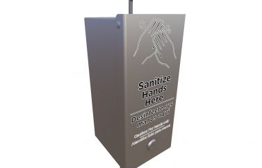 Complete Small Hand Sanitizer Station Add On (Sanitizer Included)