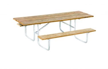 Natural Heavy-Duty ADA Accessible Rectangular Table