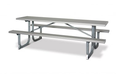 Extra Heavy-Duty Rectangular Aluminum Table