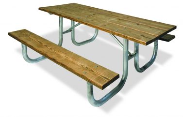 Natural Extra Heavy-Duty ADA Accessible Rectangular Table