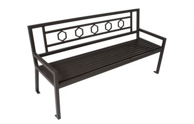 Huntington Bench with Back