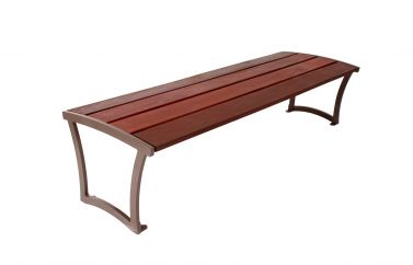 Madison Bench without Back - Ipe Wood