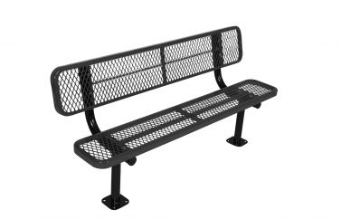 UltraSite-Extra Heavy-Duty Bench with Back