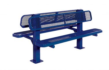 Double-Sided Bollard Style Bench