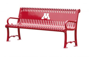 Charleston Bench with Back