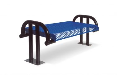 Contour Cantilevered Bench without Back