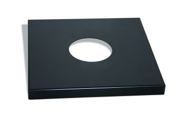 Flat Top Square Receptacle Lid