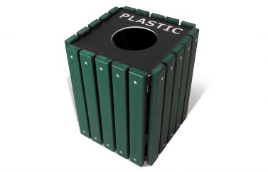 Recycling Single Receptacle