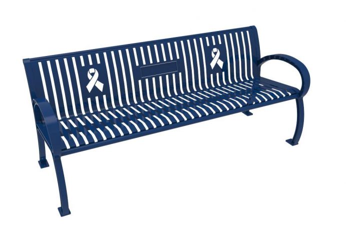 974 Memorial Bench Ultra Blue Pq