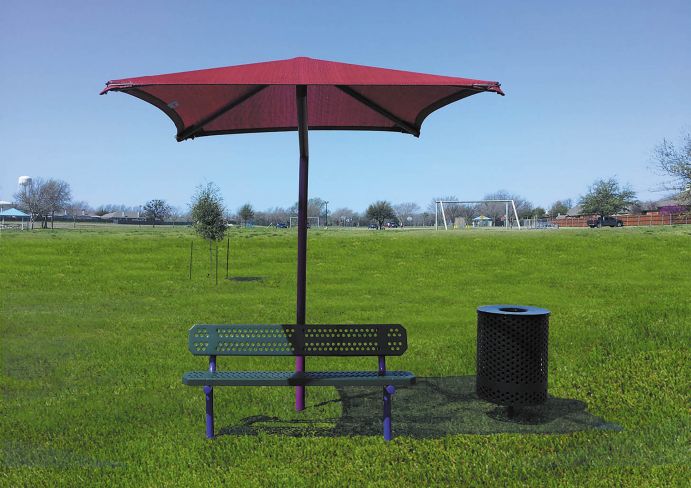 Square Offset Umbrella