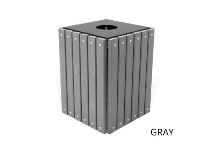 Square Receptacles Square Receptacle | Trash Receptacles | UltraSite | Ultrasite