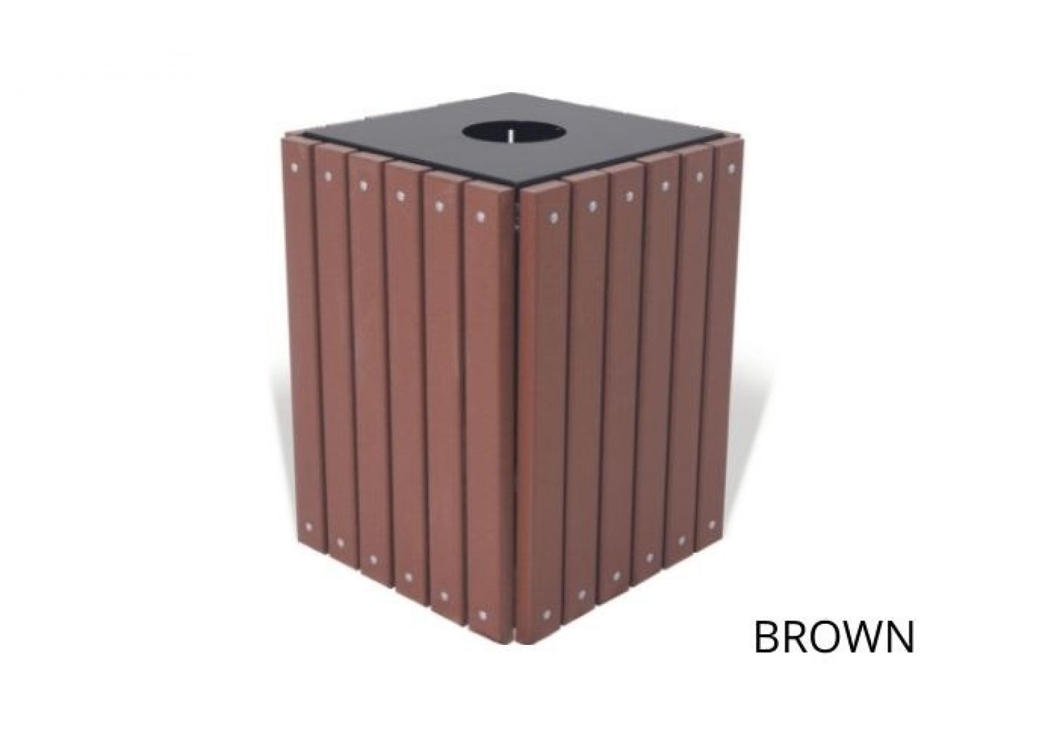 Square Receptacle | Trash Receptacles | UltraSite | Ultrasite
