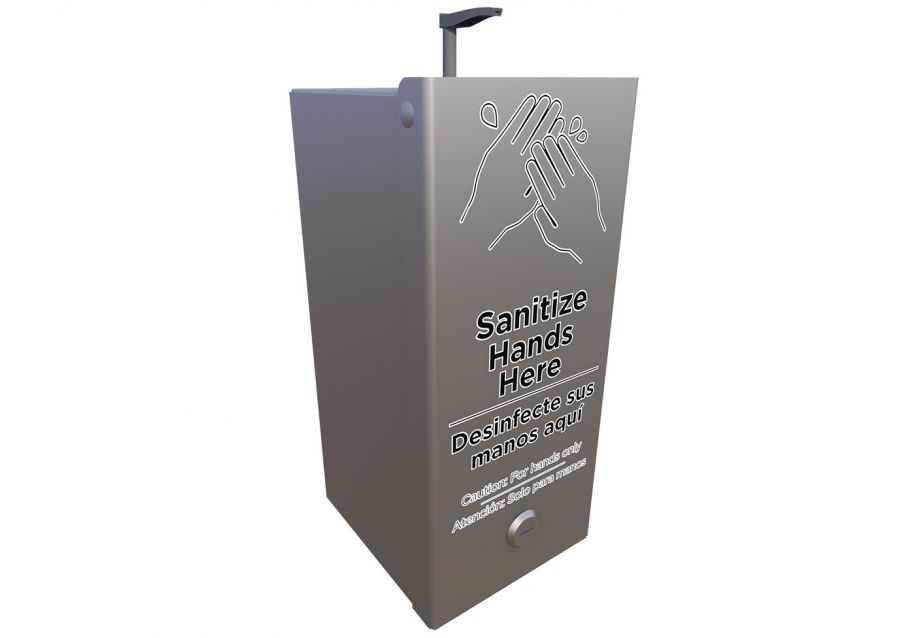 Complete Small Hand Sanitizer Station Add On (Sanitizer Included)