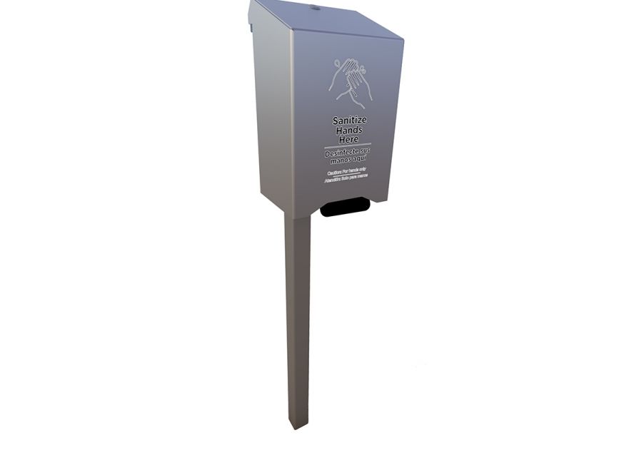 Complete Large Hand Sanitizer Station (Hand Pump Style Dispenser)