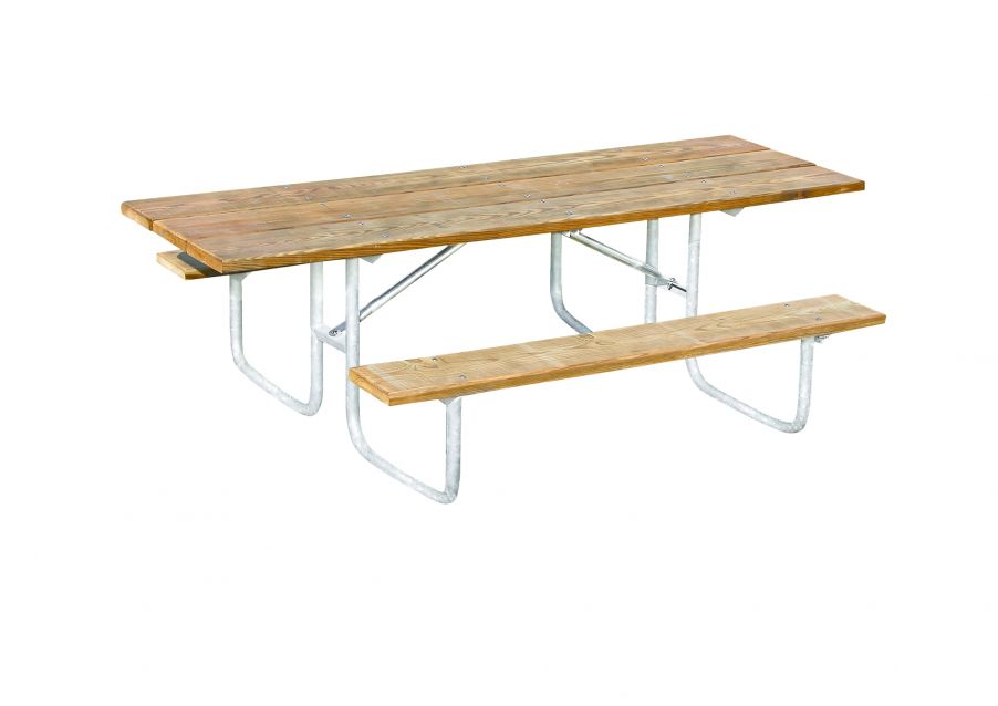 Natural Heavy-Duty ADA Accessible Rectangular Table