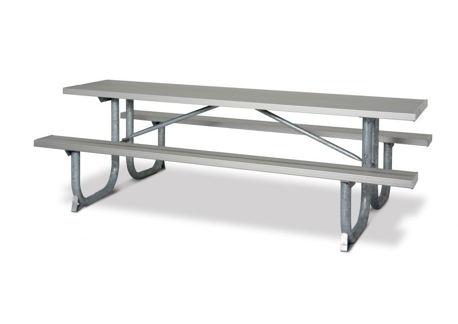 Extra Heavy-Duty Rectangular Aluminum Table