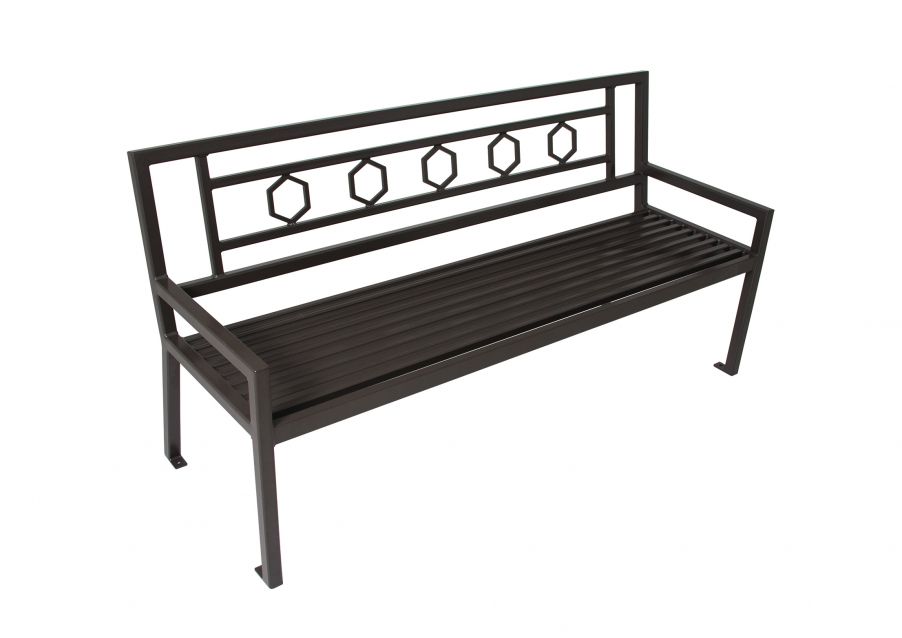 Huntington Bench with Back