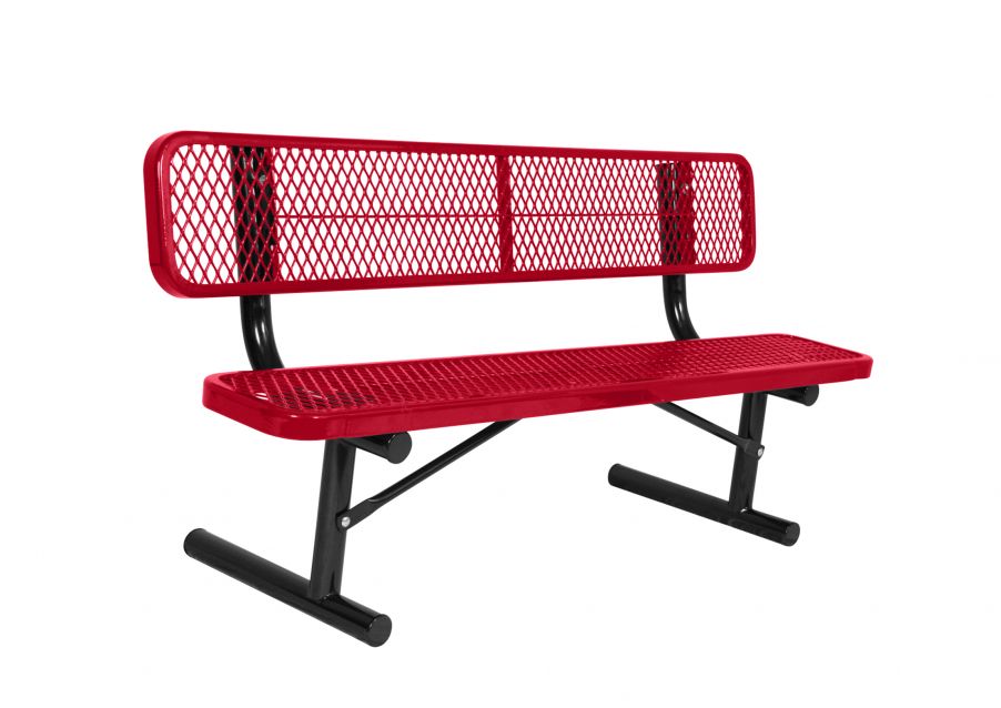 Extra Heavy-Duty Bench with Back