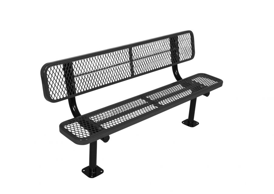 Extra Heavy-Duty Bench with Back