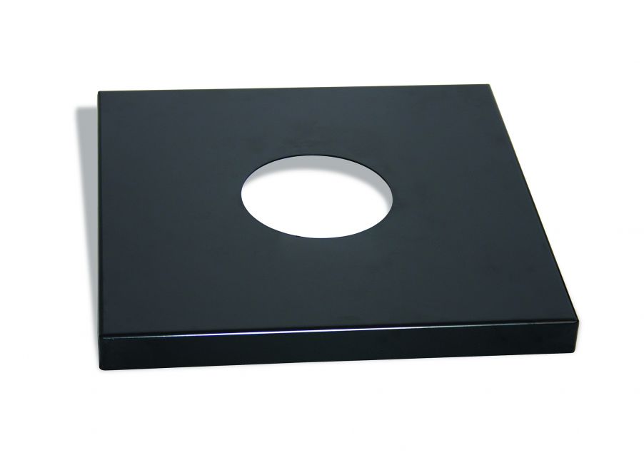 Flat Top Square Receptacle Lid